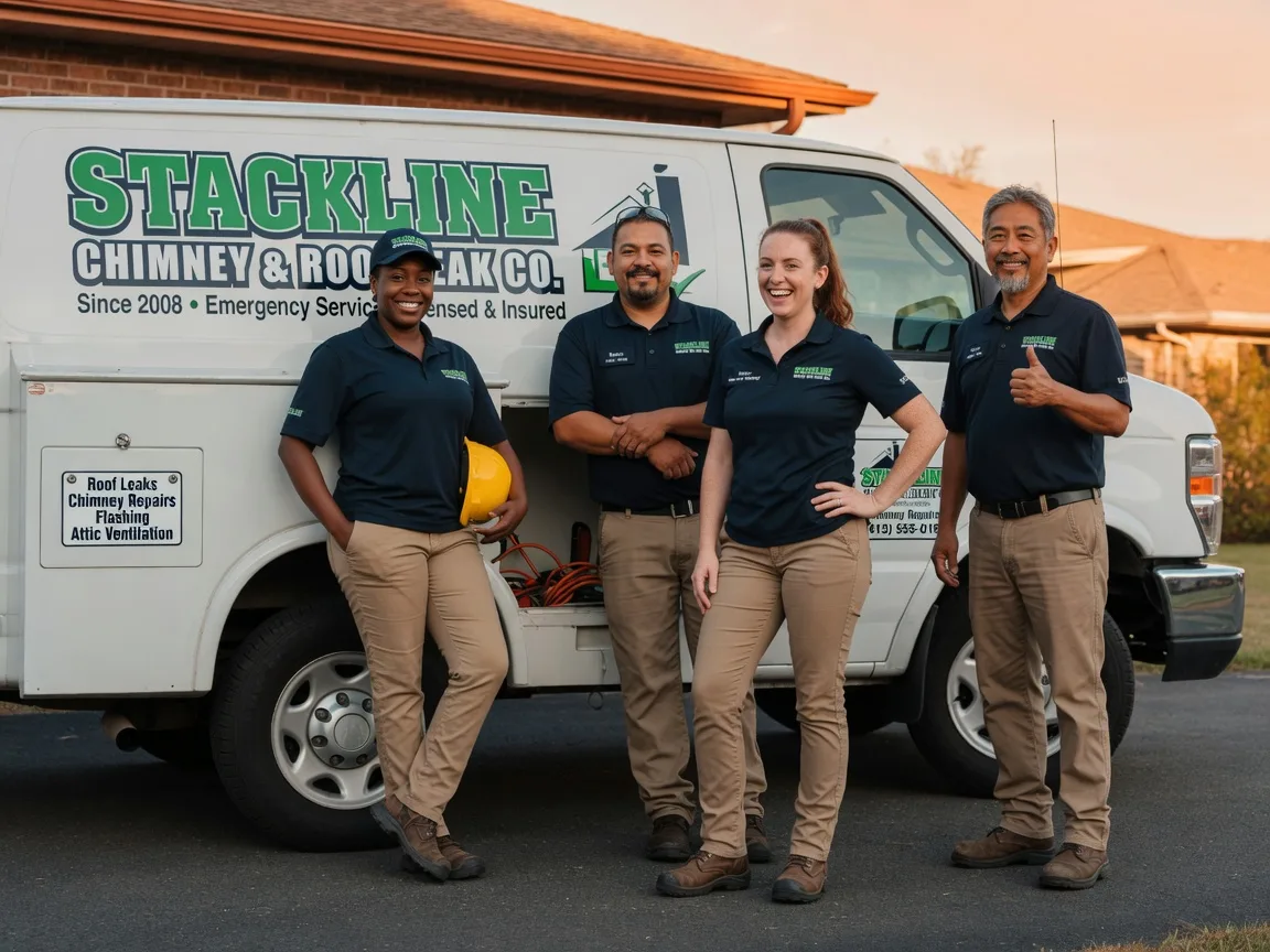 Chimney flashing repair company in Moundsville, WV